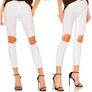 FREE PEOPLE WHITE JEANS NWT SZ. 25